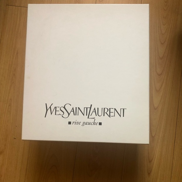 SOLD! Yves Saint Laurent Tributes 105 SANDAL IN BLACK - Picture 3 of 8